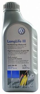 Масло моторное синтетическое VW LongLife 5-30 (1 л) Масло моторное синтетическое VW LongLife 5-30 (1 л)