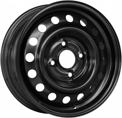 Диск ТЗСК Daewoo Nexia 5,5x14 4x100 ET49 DIA 56,6 Черный