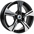 Диск K&K KC1053 (ZV 16_Lifan_Х60) 6,5x16 5x114,3 ET45 DIA 60,1 Алмаз черный