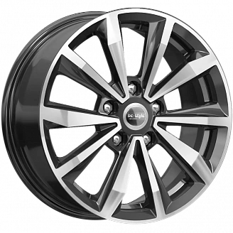 Диск K&K KC974 (16_Taos) 6,5x16 5x112 ET43 DIA 57,1 Алмаз черный