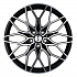 Диск KHW 1813 7x18 5x114,3 ET37 66,5 Black-FP (Haval Jolion) (Сфера)