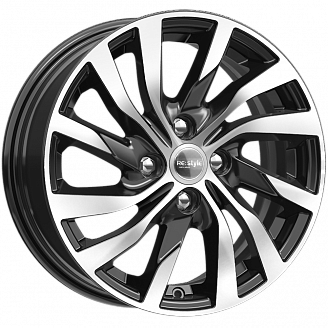 Диск K&K KC882 (ZV 15_RIO II) 6x15 4x100 ET46 DIA 54,1 Алмаз черный