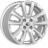 Диск K&K KC1026 (16_Vesta Cross) 6,5x16 4x100 ET43 DIA 60,1 Алмаз черный