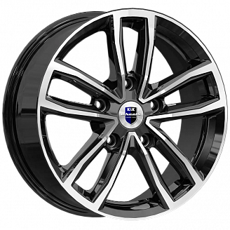 Диск K&K Каланг (KC1086-09) 6,5x17 5x114,3 ET45 DIA 67,1 Алмаз черный