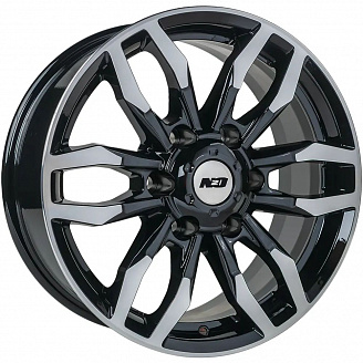Диск N2O V2228 7,5x17 6x139,7 ET38 DIA 100,1 BFP