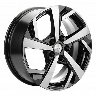 Диск KHW 1712 7x17 5x114,3 ET48,5 67,1 Black-FP (Kia Sportage)
