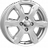 Диск iFree KC693 (ZV 15_Rio) 6x15 4x100 ET48 54,1 Сильвер