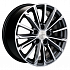 Диск KHW 1611 6,5x16 5x112 ET39,5 66,6 Gray-FP (16_ZV Actyon)