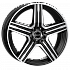 Диск MAK Lewis 8х18 5х112 ET50 66,6 Black Mirror 00130938
