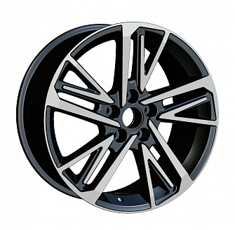 Диск KHW 1815 8x18 5x114,3 ET45 60,1 Black-FP (Geely Atlas Pro)