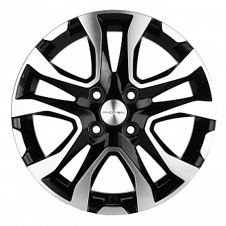 Диск KHW 1503 6x15 4x100 ET40 60,1 Black-FP (LoganxSandero)