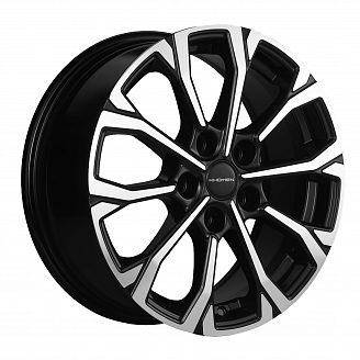 Диск KHW 1605 6,5x16 5x114,3 ET45 67,1 Black-FP (Mazda 3/Hyundai ix35)
