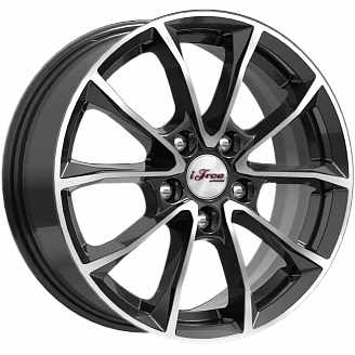 Диск iFree Джет (KC914-02) 6,5x16 5x112 ET46 DIA 57,1 Блэк джек