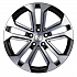 Диск KHW 1803 7x18 5x114,3 ET35 60,1 Black-FP (Toyota RAV4) (Цилиндр)