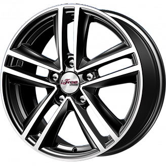 Диск iFree Катар (KC885-02) 6,5x16 5x112 ET40 DIA 57,1 Блэк джек