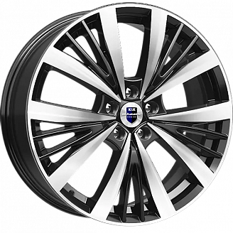 Диск K&K Марвел (KC881-03) 7,5x19 5x114,3 ET35 DIA 67,1 Алмаз черный SK