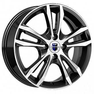 Диск K&K Samara-ориг. (KC866) 6,5x16 4x100 ET37 DIA 60,1 Алмаз черный SK