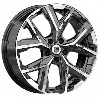 Диск K&K Айона (KC1169-15) 6,5x18 5x108 ET52 60,1 Алмаз черный