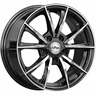 Диск iFree Сион (KC1055-08) 6,5x15 5x114,3 ET45 DIA 67,1 Блэк джек