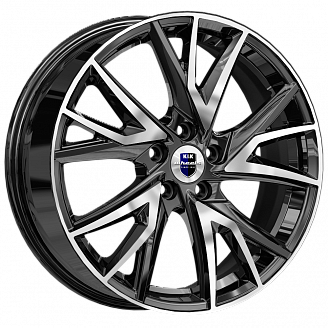 Диск K&K Кайлас (KC1054-16) 6,5x18 5x108 ET52 DIA 60,1 Алмаз черный