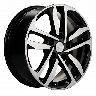Диск KHW 1612  6,5x16 5x114,3 ET46 67,1 Black-FP (Mitsubishi ASX)