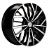 Диск KHW 1717 7x17 5x114,3 ET45 67,1 Black-FP (Mazda CX-5)