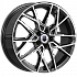 Диск K&K Вудроф (KC1044-20) 7x18 5x108 ET52 DIA 60,1 Алмаз черный