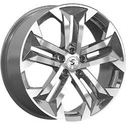 Диск KP015 (19_Geely Tugella) (KP015-08) 7,5x19 5x108 ET46 DIA 63,35 Diamond gloss graphite