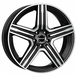 Диск MAK Lewis 10х21 5х112 ET44 66,6 Black Mirror 00129877