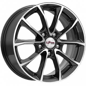 Диск iFree Джет (KC914-04) 6,5x16 5x108 ET50 DIA 63,35 Блэк джек