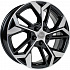 Диск iFree KC1062 (ZV 17_Kaptur/Arkana) 6,5x17 5x114,3 ET45 66,1 Алмаз черный