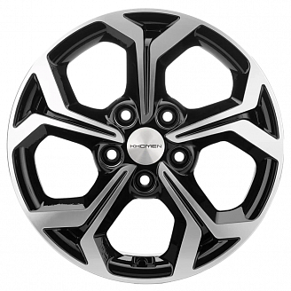 Диск KHW 1606  6,5x16 5x108 ET50 63,35 Black-FP (Ford Focus)