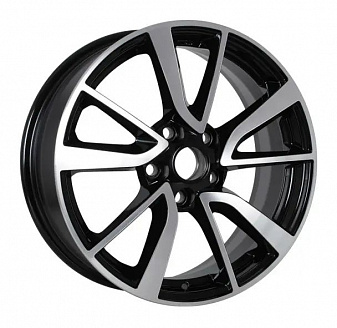 Диск iFree KC699 (ZV 17_Octavia) 7x17 5x112 ET49 57,1 Алмаз черный