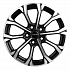 Диск KHW 1605 6,5x16 5x112 ET46 57,1 Black-FP (Skoda Octavia A5/Volkswagen Golf/Volkswagen Jetta)
