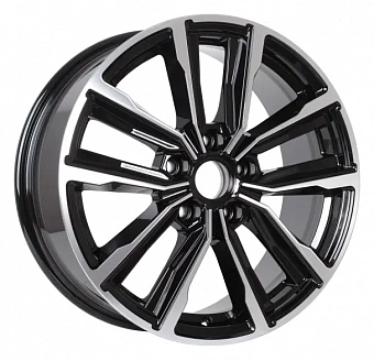 Диск K&K Лацио (KC964-02) 7,5x17 5x114,3 ET35 DIA 60,1 Алмаз черный