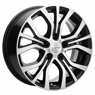 Диск KHW 1608 6,5x16 5x114,3 ET46 67,1 Black-FP (ZV 16 ASX)