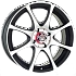 Диск Minamoto-no Esinaka 6,5x16 5x105 ET39 DIA 56,6 Black Brilliant 22