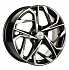 Диск KHW 1716 7x17 5x108 ET50 63,35 Black-FP (Ford Kuga/Ford Focus)