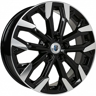 Диск K&K Морейн (KC1046-04) 6,5x17 5x105 ET38 DIA 56,6 Алмаз черный